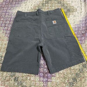 Gray Carhartt Relaxed Fit shorts
